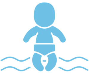 Instruktor pływania dla niemowlaków