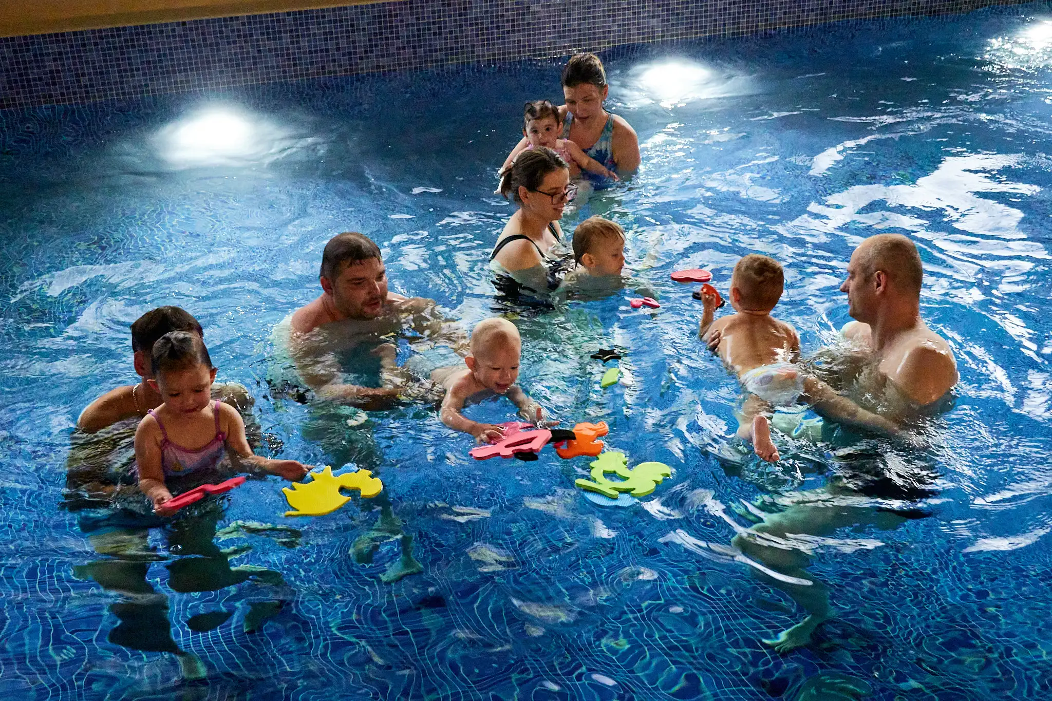 letni semestr nauka pływania